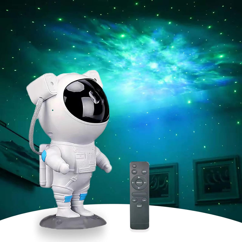 Proyector astronauta con altavoz bluetooth